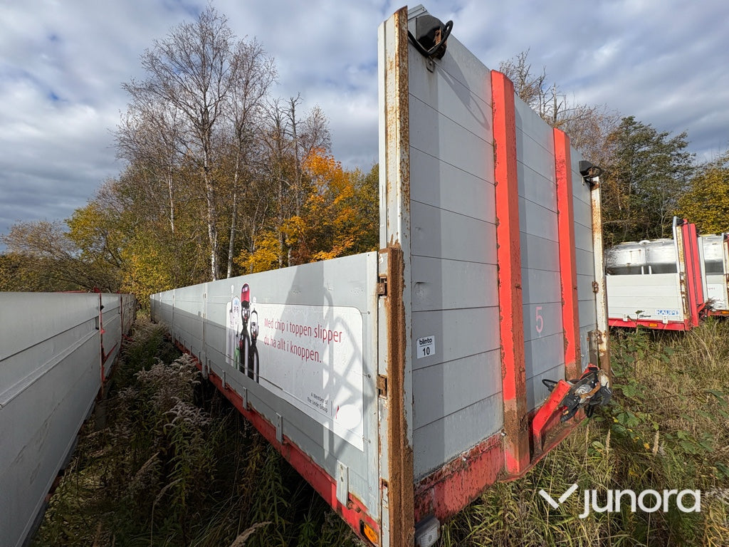 Släp - Kaupe, 2 LLP, 12.5 meter