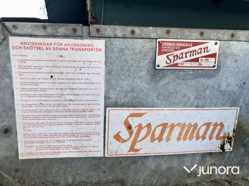 Transportör - Sparman, P-620