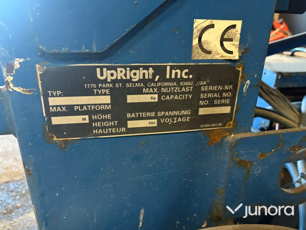 Saxlift - UpRight, SL20