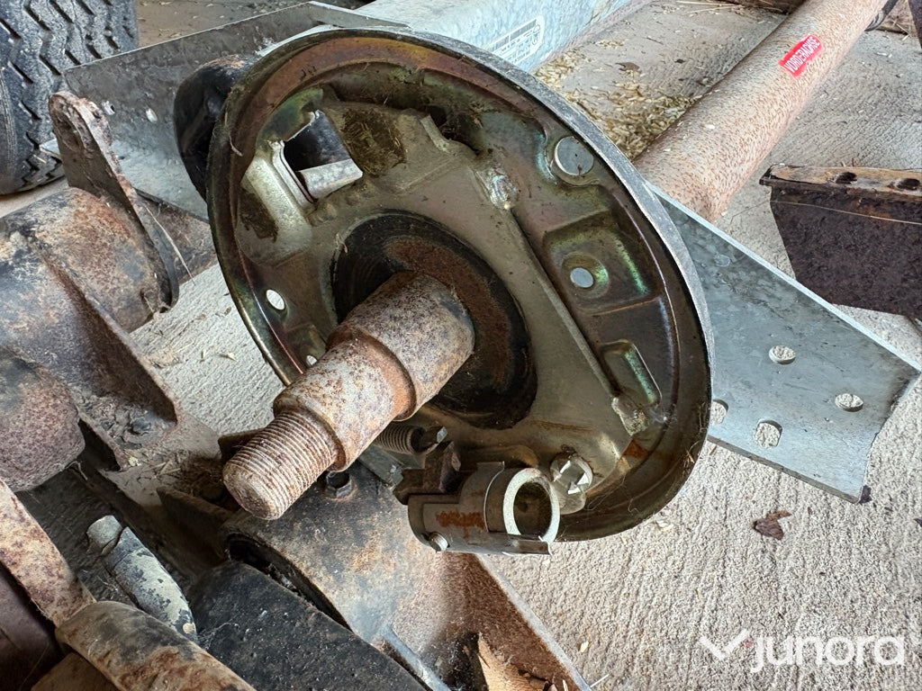 BPW CB 1055 Bromsad Släpvagns Axel