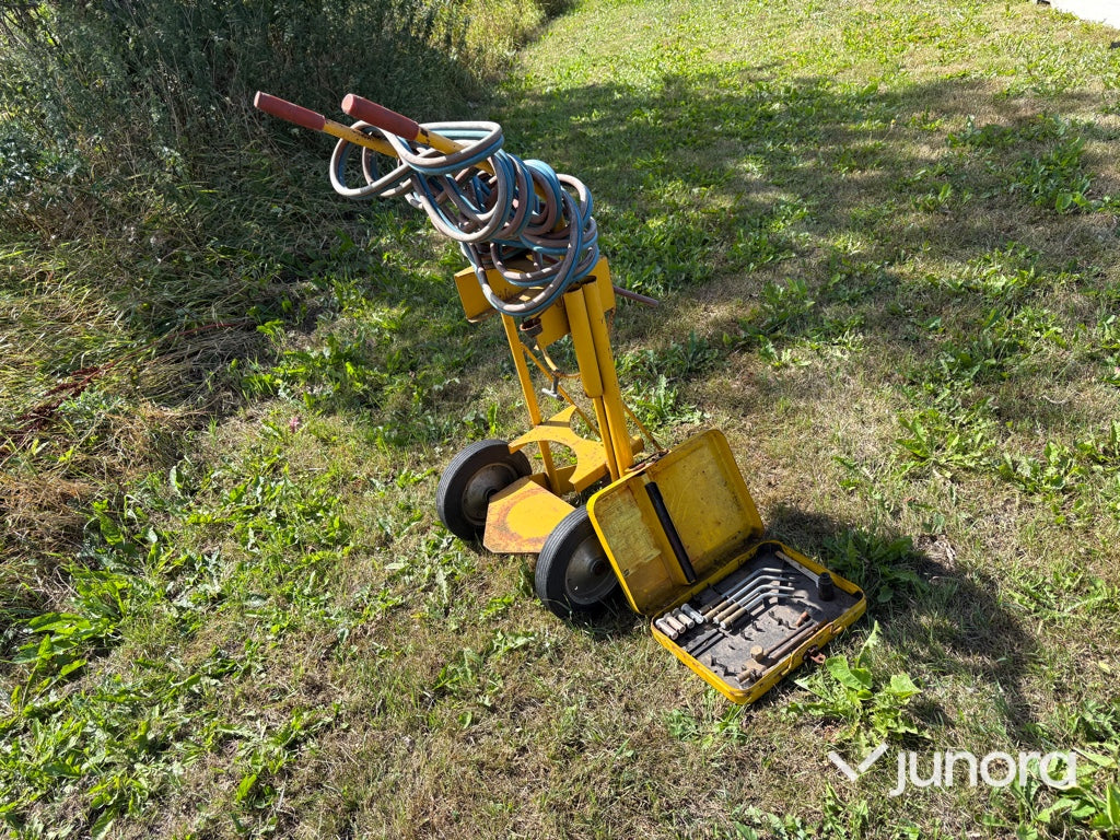Gassvetsvagn med utrustning - ESAB, GBK 10