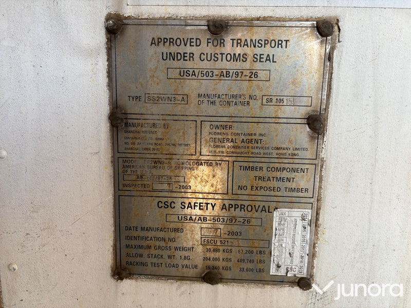 Kyl/frys container
