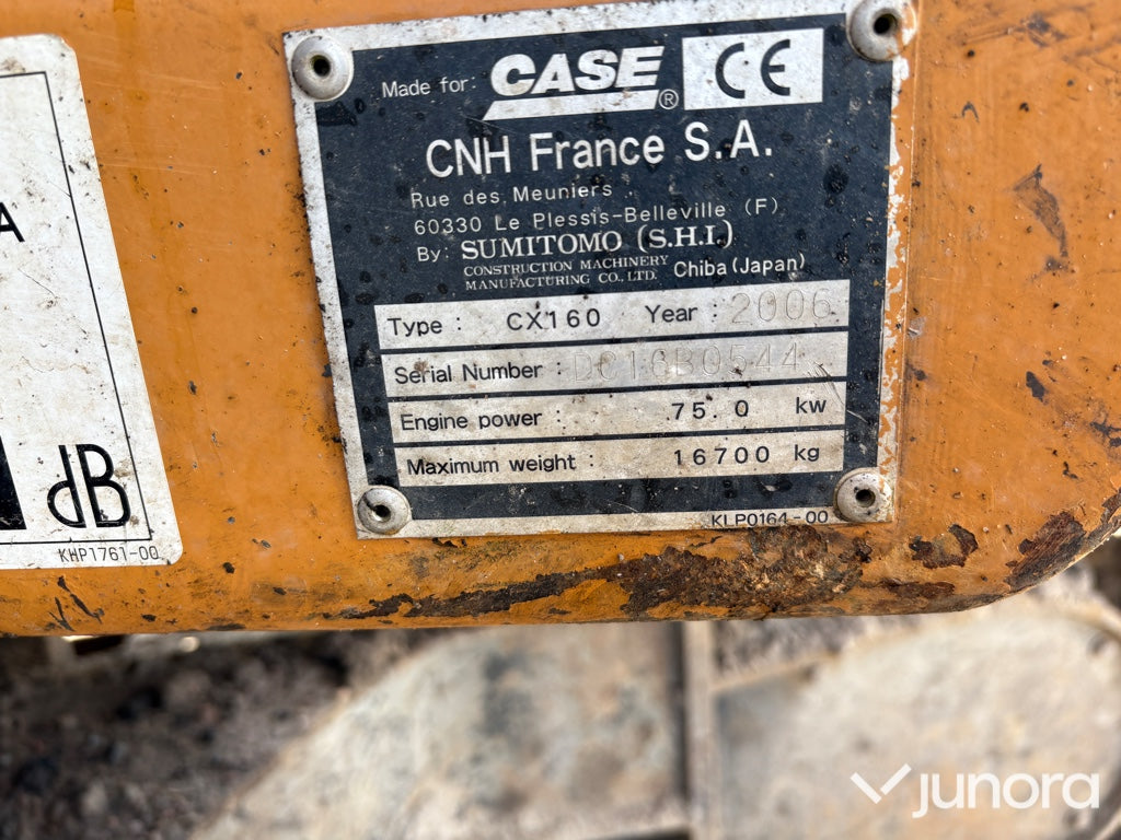 Bandgrävare Case CX160