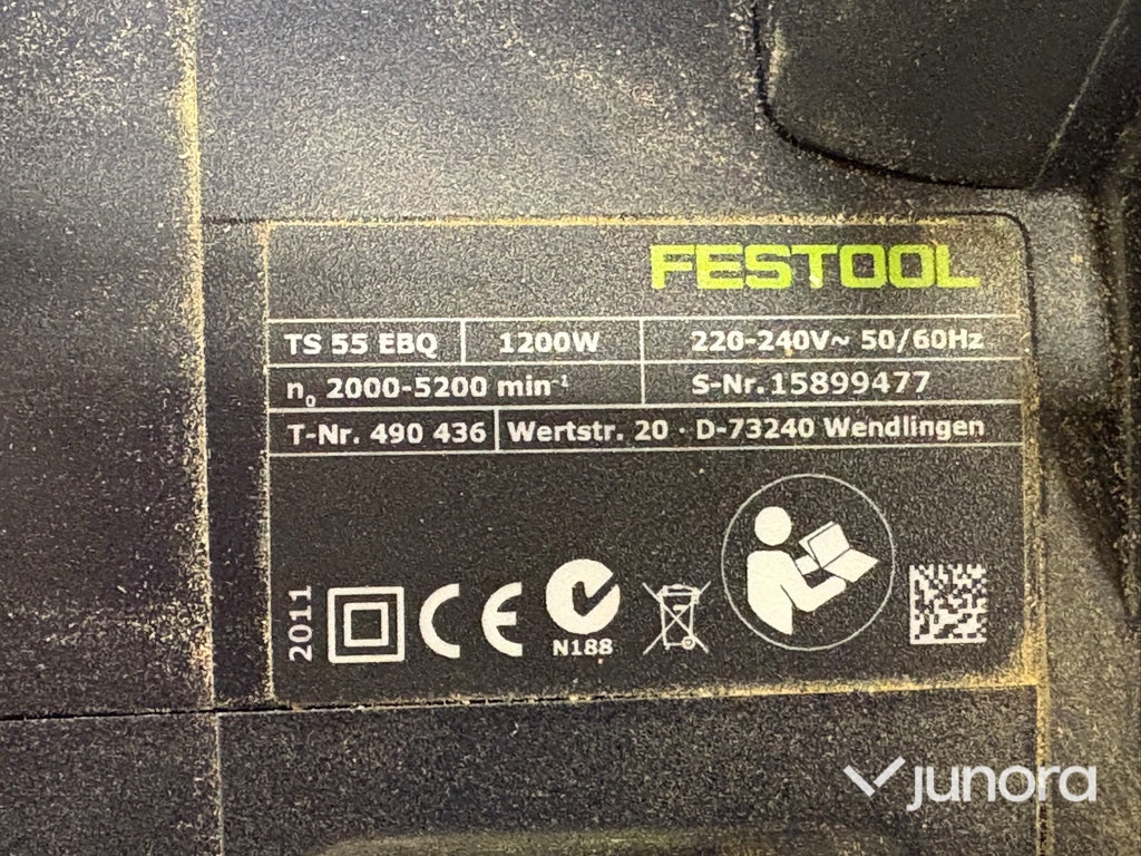Sänksåg – Festool TS 55 EBQ-Plus