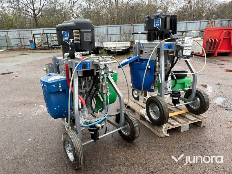 2 komponents målningspumpar - Graco XP70 (2st)