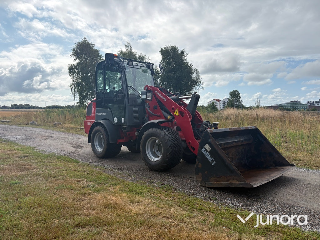 Hjullastare - Weidemann 1380 med redskap