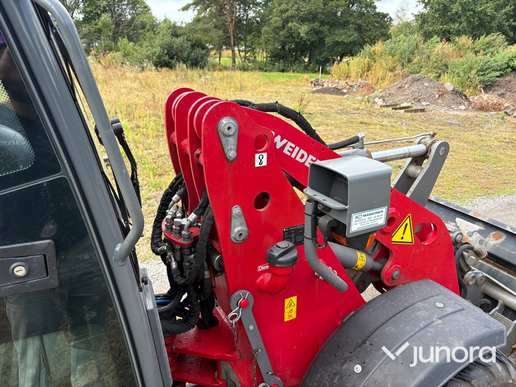 Hjullastare - Weidemann 1380 med redskap