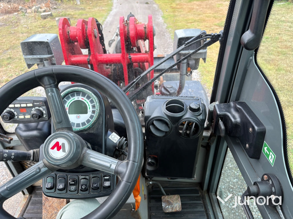 Hjullastare - Weidemann 1380 med redskap