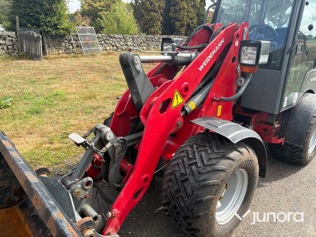 Hjullastare - Weidemann 1380 med redskap