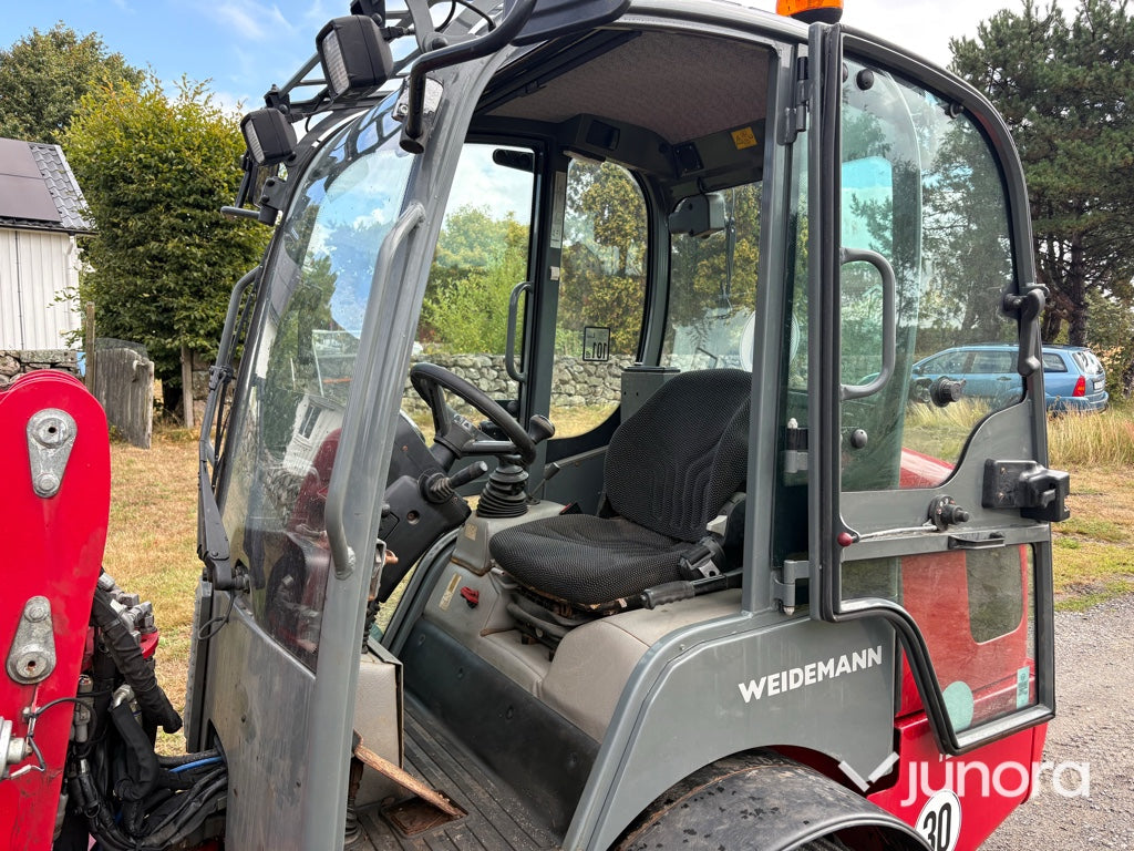 Hjullastare - Weidemann 1380 med redskap