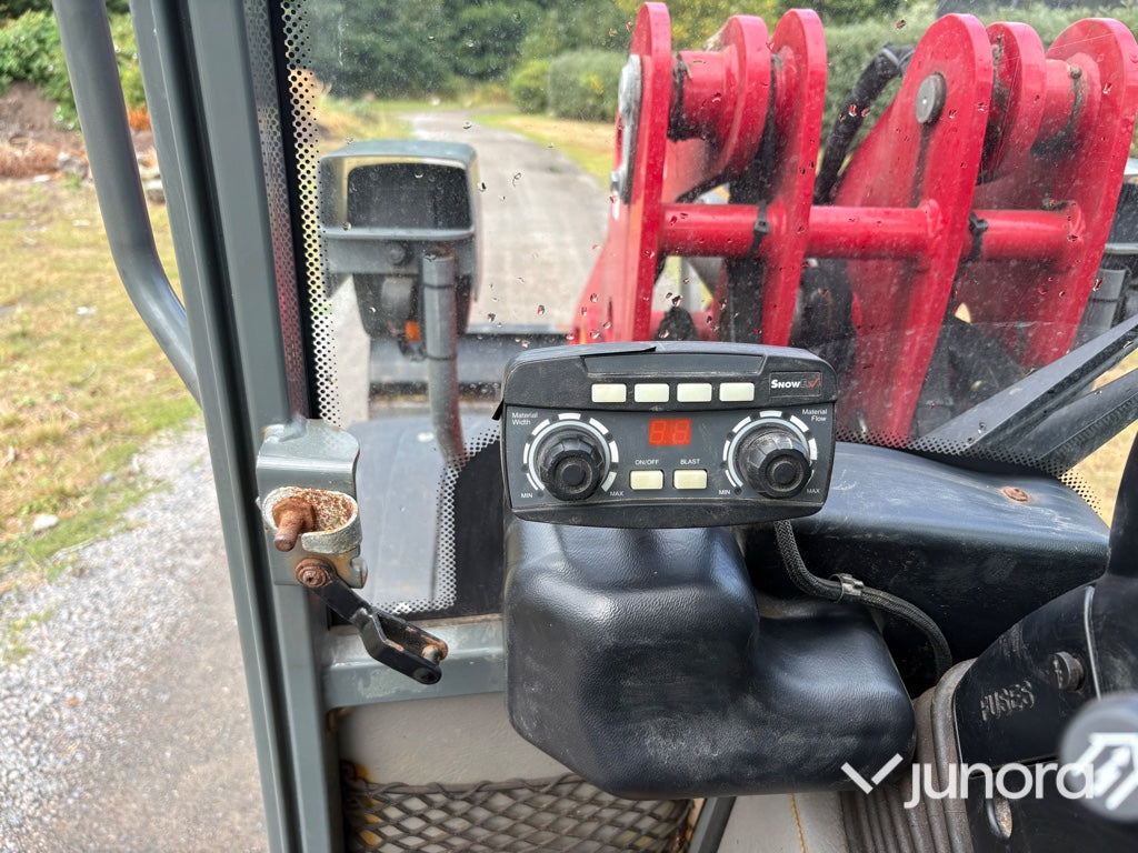 Hjullastare - Weidemann 1380 med redskap