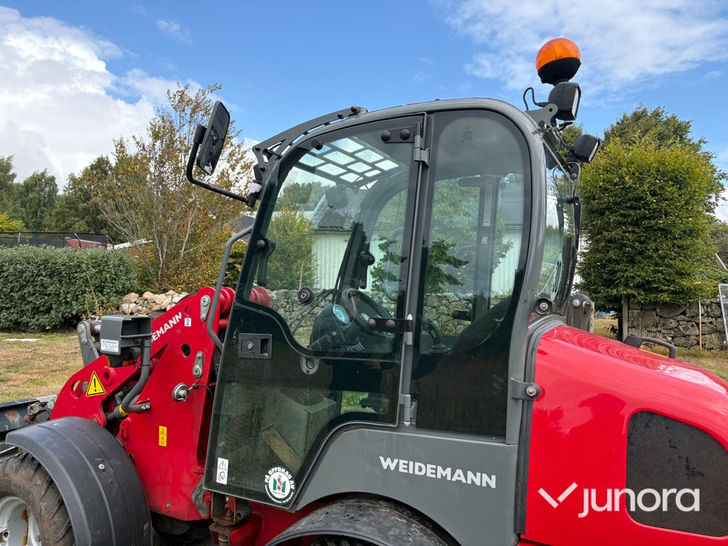 Hjullastare - Weidemann 1380 med redskap