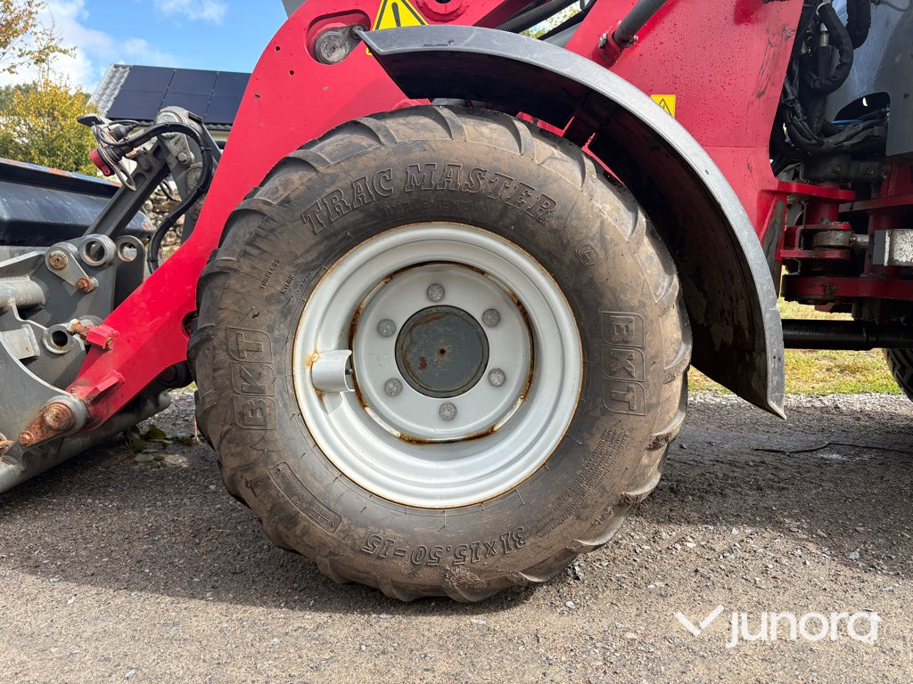 Hjullastare - Weidemann 1380 med redskap