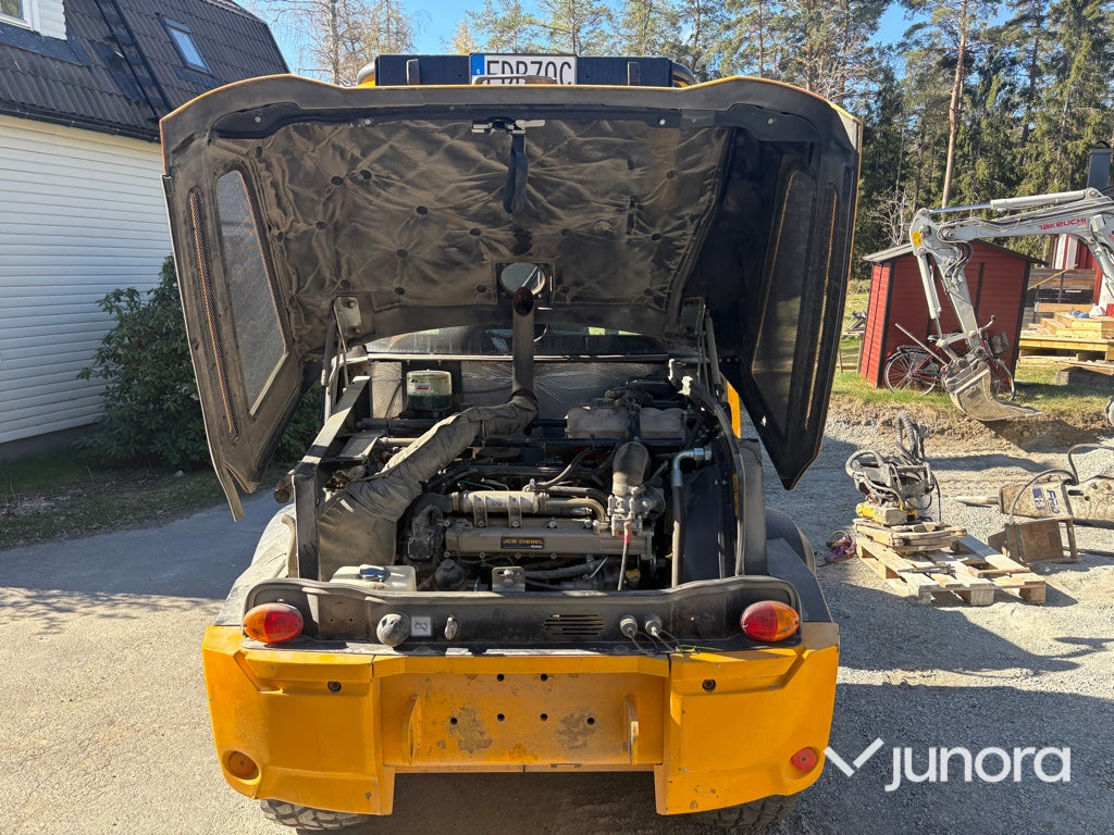 Hjullastare - JCB, 409, Nordic Edition Stage V, Med redskap