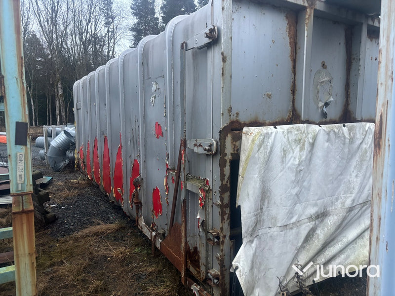 Lastväxlarflak - 28m3, stängt flak