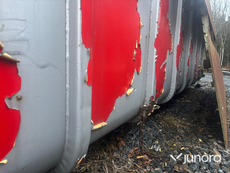 Lastväxlarflak - 28m3, stängt flak