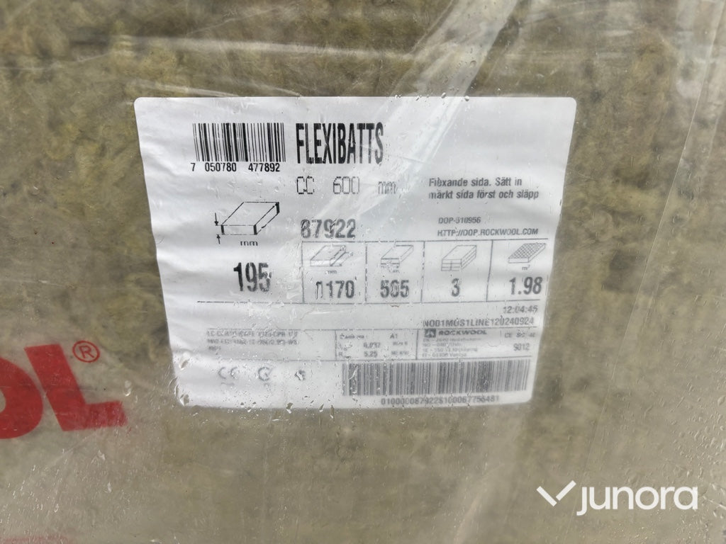 Isolering - Rockwool, Parti