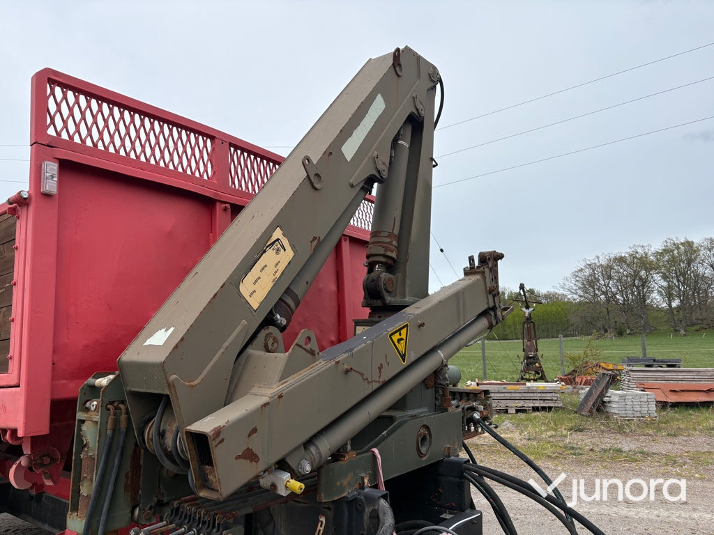 Traktorkärra med kran - Zettersbergs, 10 ton