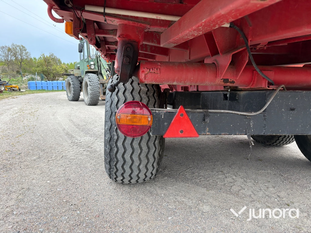 Traktorkärra med kran - Zettersbergs, 10 ton