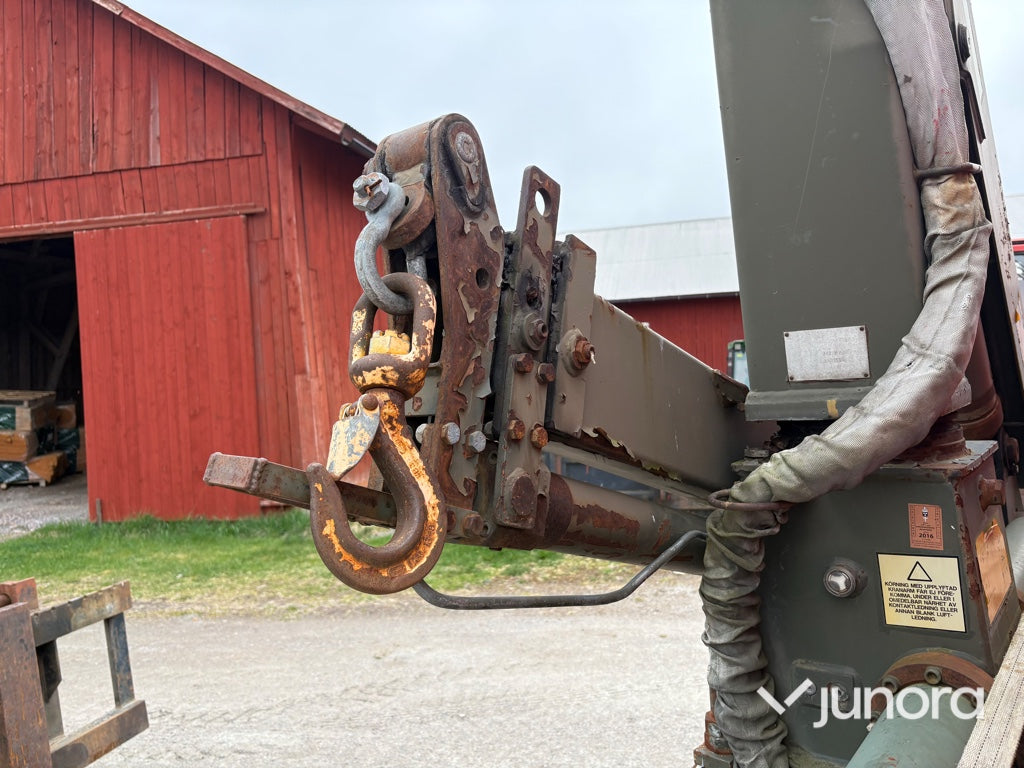 Traktorkärra med kran - Zettersbergs, 10 ton