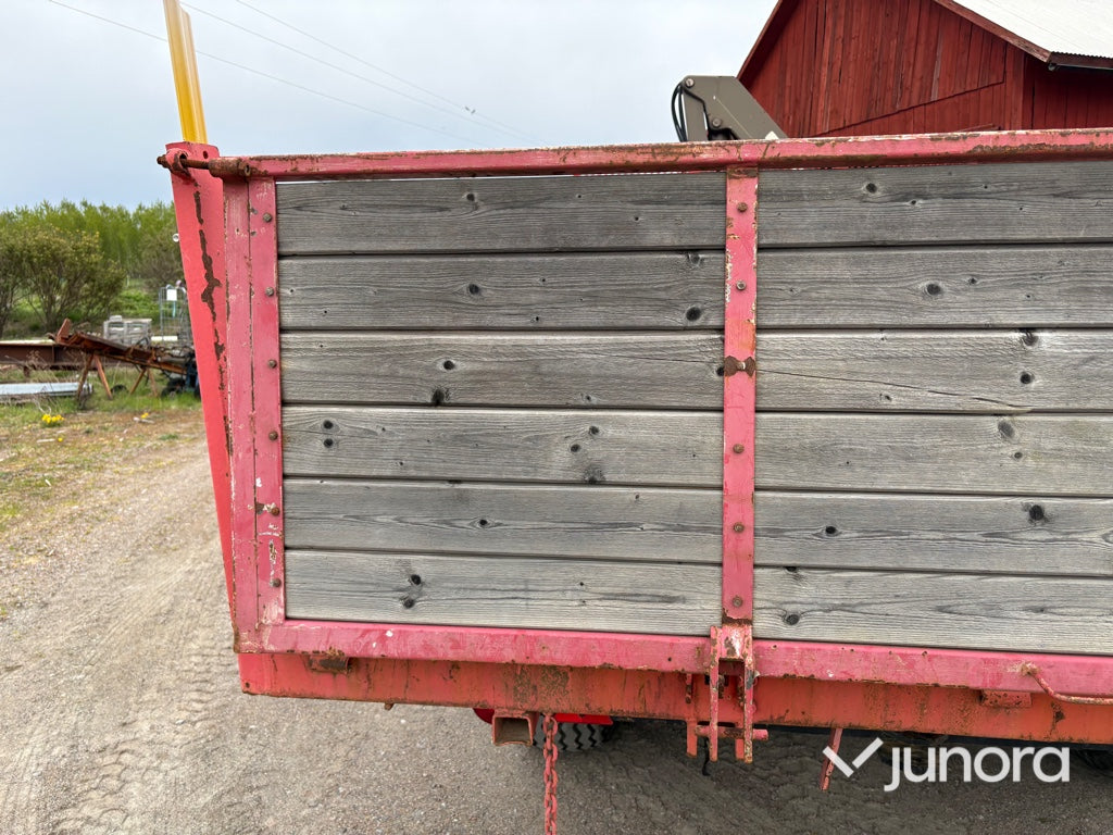 Traktorkärra med kran - Zettersbergs, 10 ton
