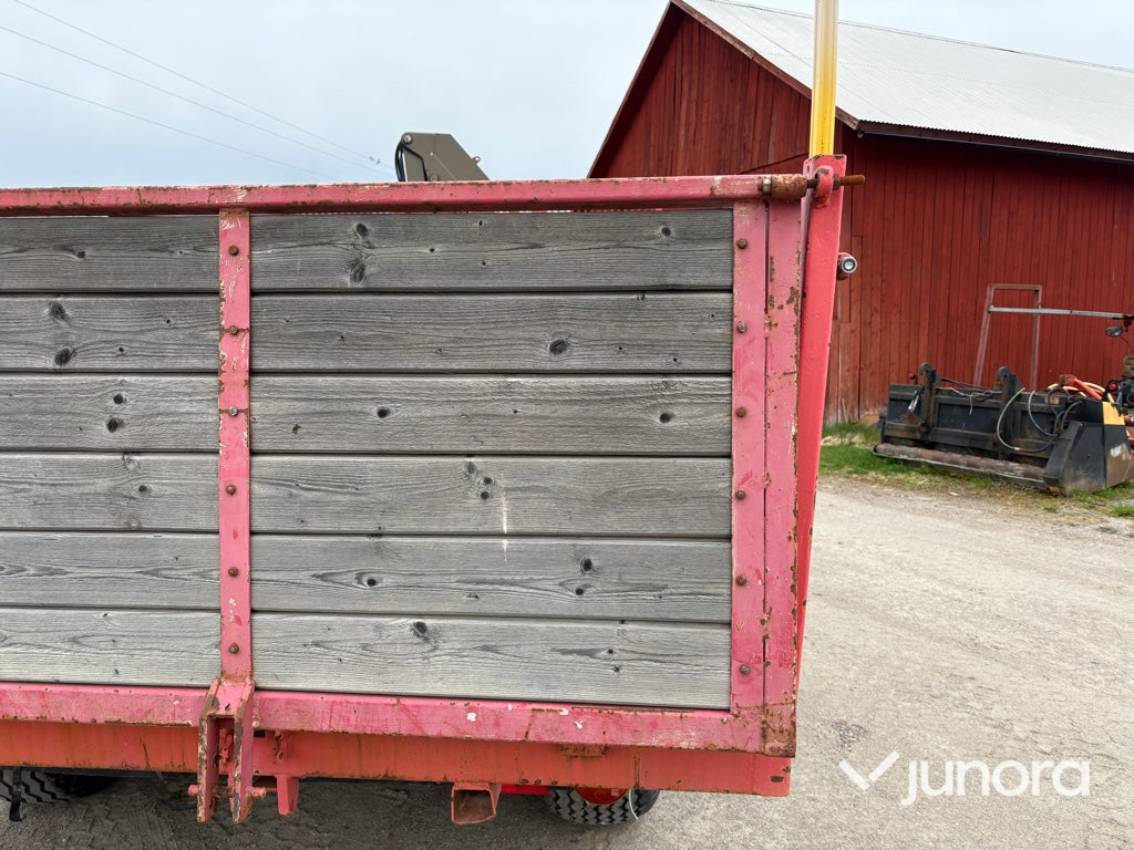 Traktorkärra med kran - Zettersbergs, 10 ton