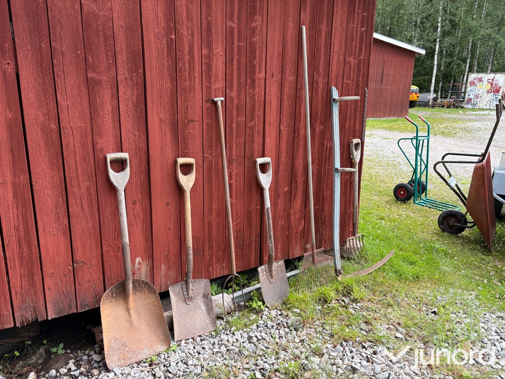 Trädgårdsredskap, 7 st