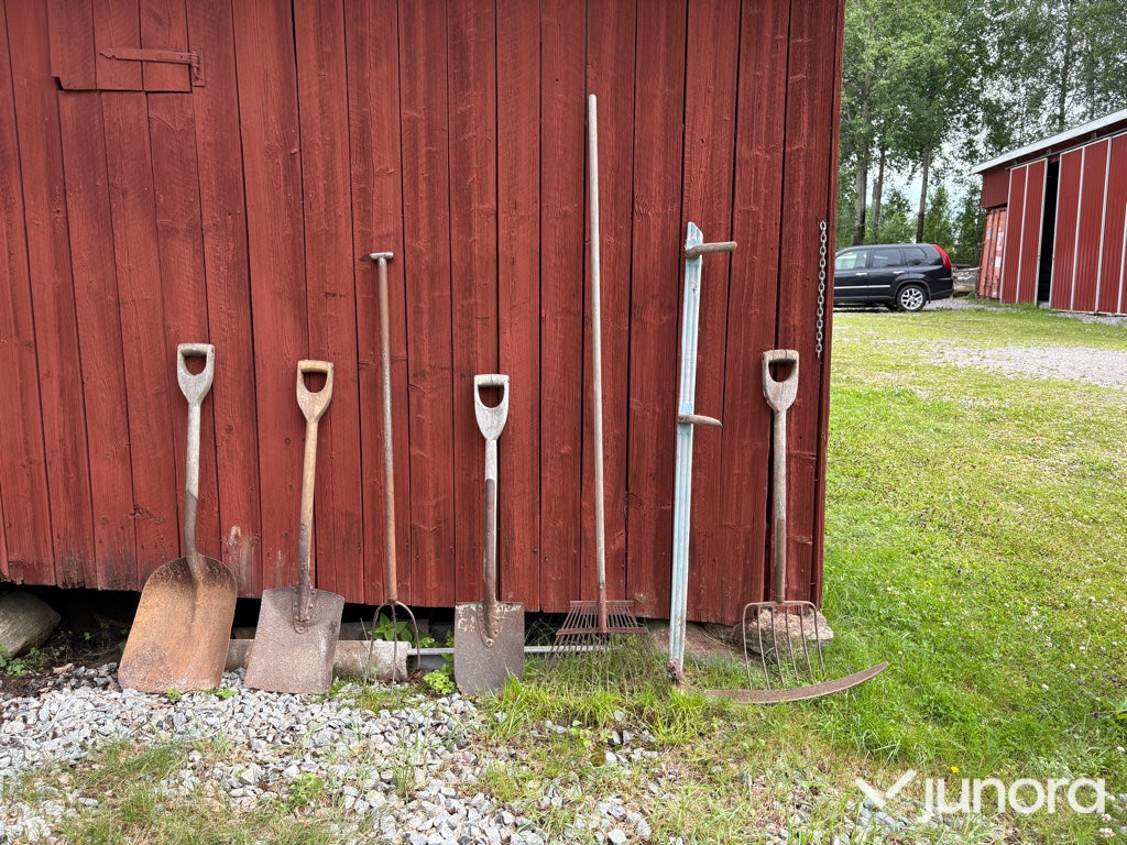 Trädgårdsredskap, 7 st
