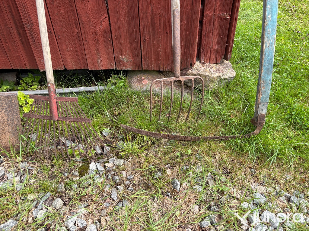 Trädgårdsredskap, 7 st