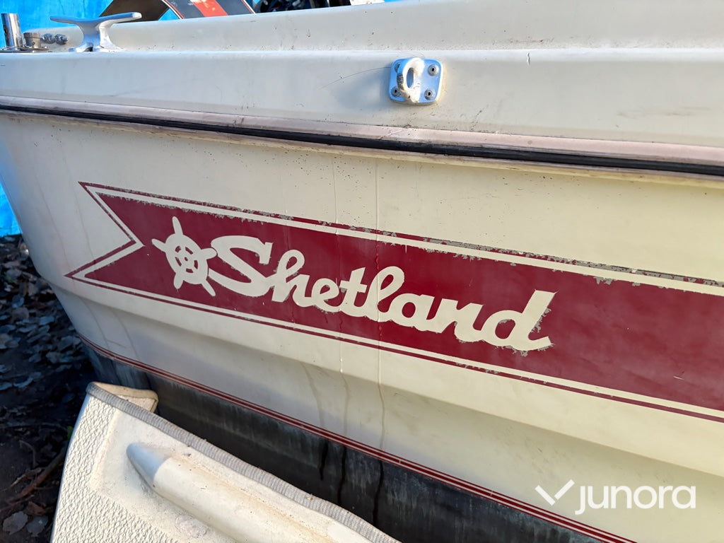 Motorbåt med trailer - Shetland, 570