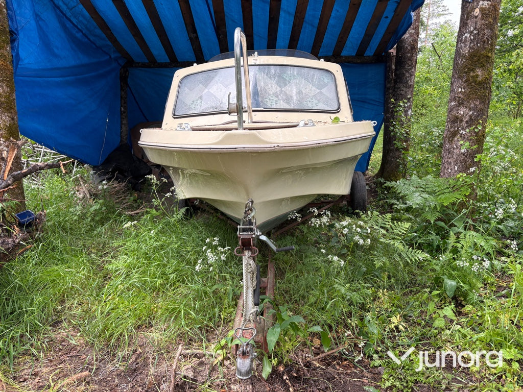Motorbåt med trailer - Shetland, 570