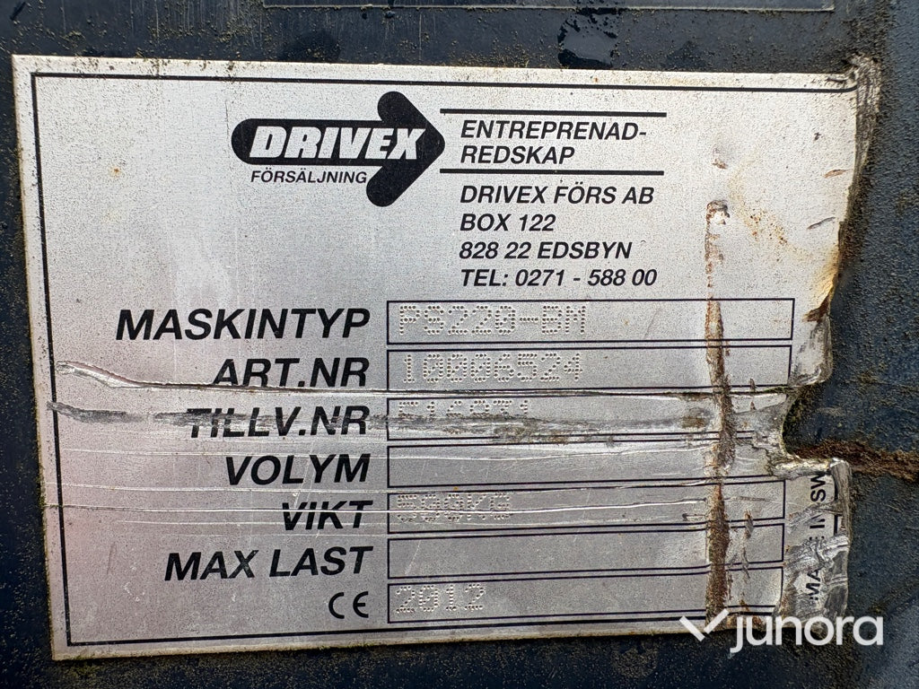Planeringsskopa - Drivex, PS220-BM