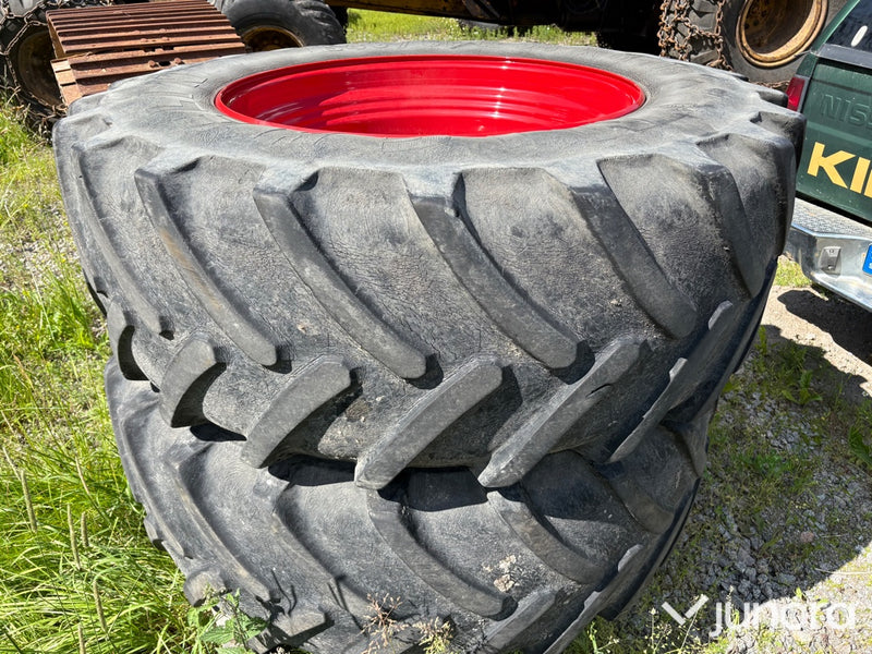 Michelin 540/65 R34 med Fendt-fälgar