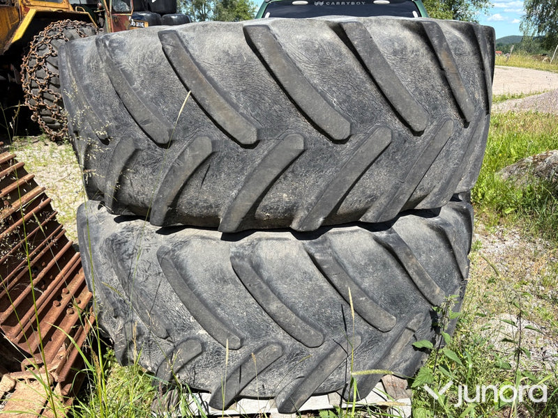 Michelin 540/65 R34 med Fendt-fälgar