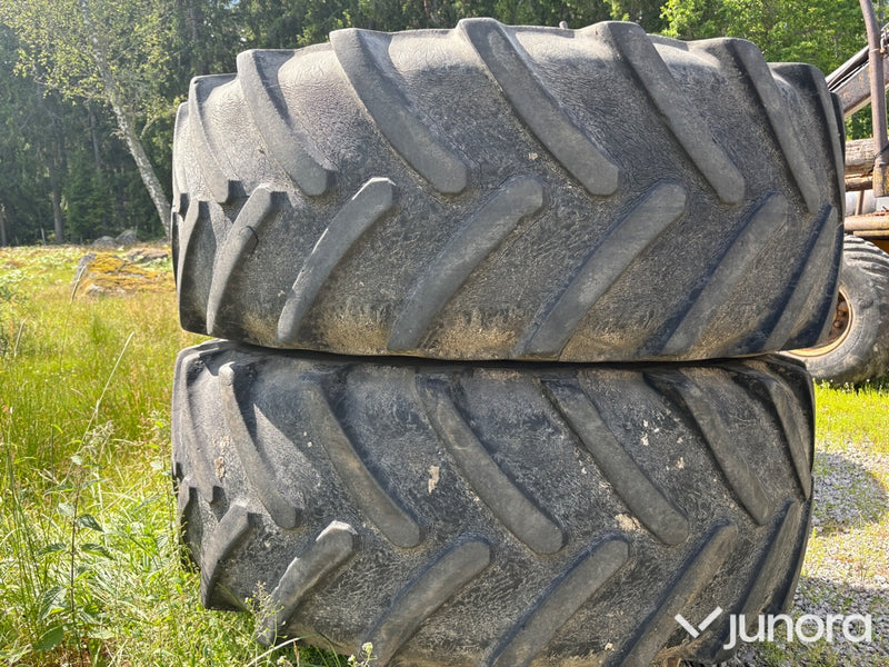 Michelin 540/65 R34 med Fendt-fälgar