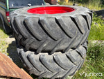 Michelin 540/65 R34 med Fendt-fälgar