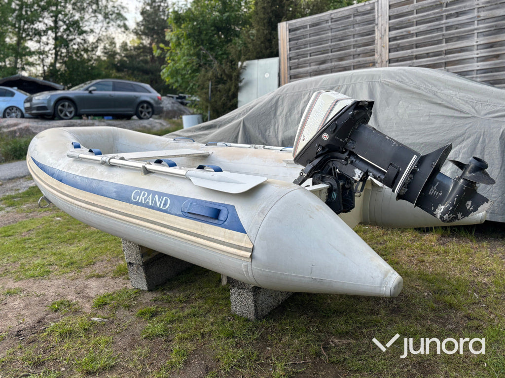 Grand S300 Gummibåt med Johnson GT 10