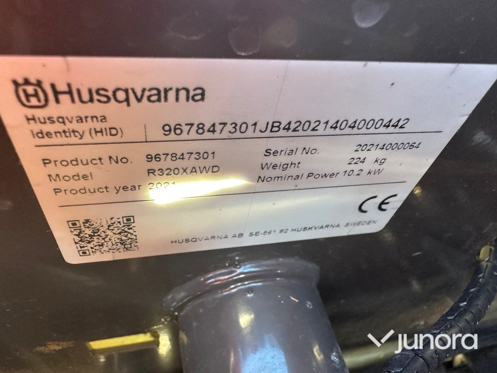 Åkgräsklippare Husqvarna R 320X AWD