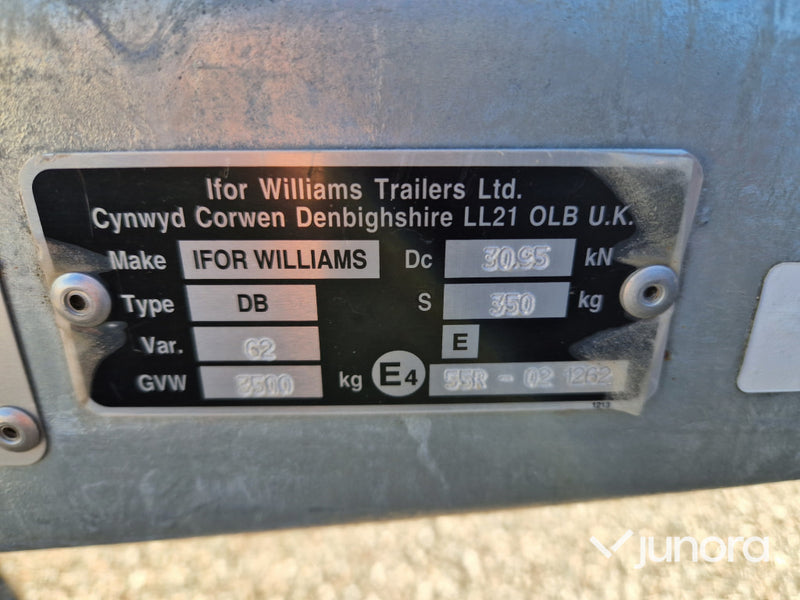 Tippsläp Iför Williams ( Oanvänd )
