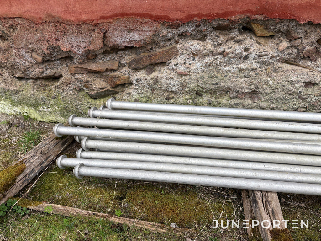 Bevattningsrör Aluminium 28st