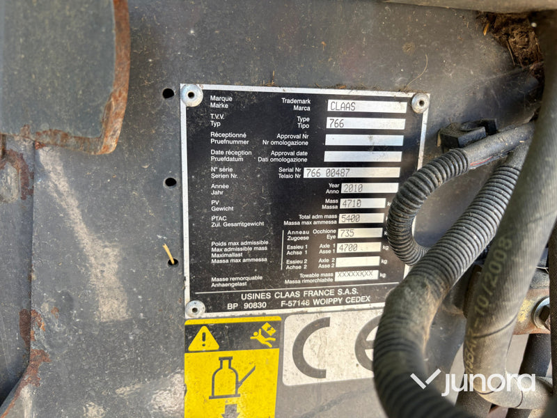 Rundbalspress Claas Rollant 355