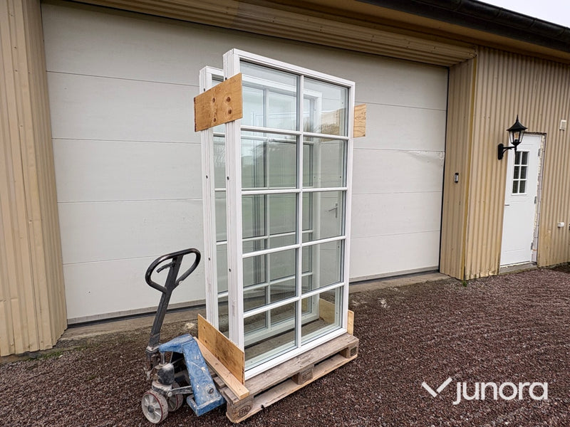 Fönster med spröjs, 2 st