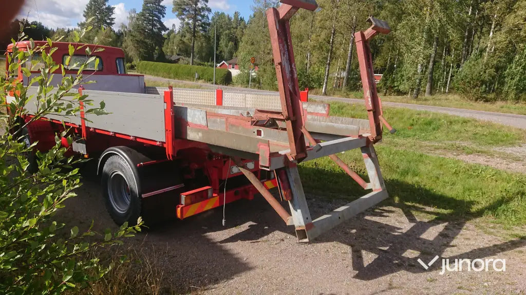 Lastramp för grävmaskin