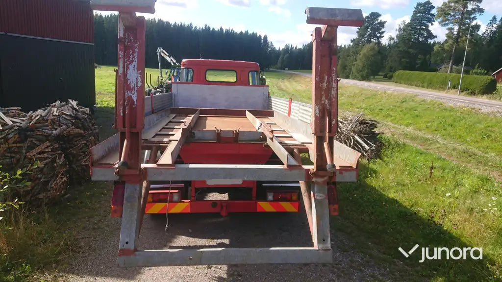 Lastramp för grävmaskin