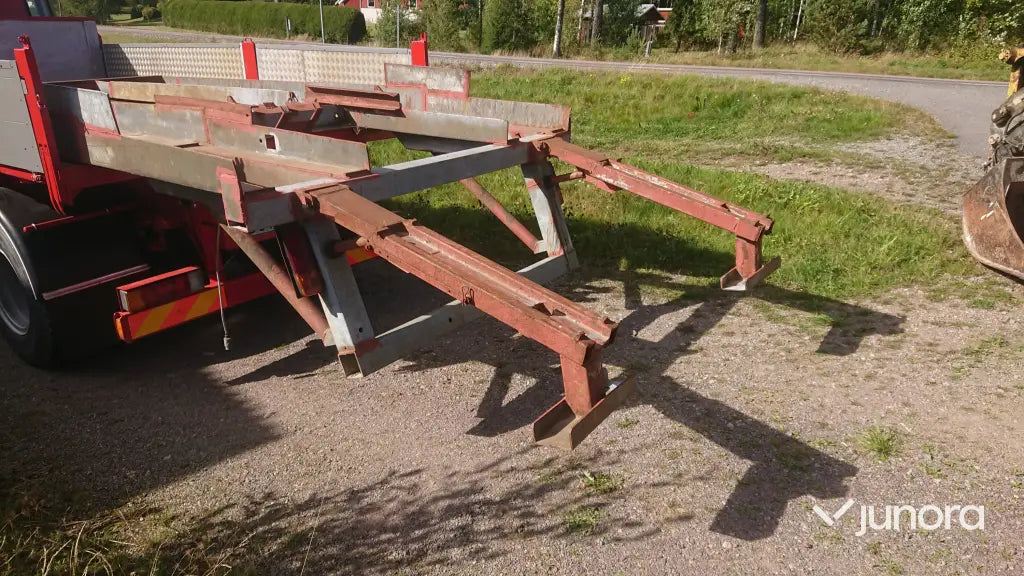Lastramp för grävmaskin