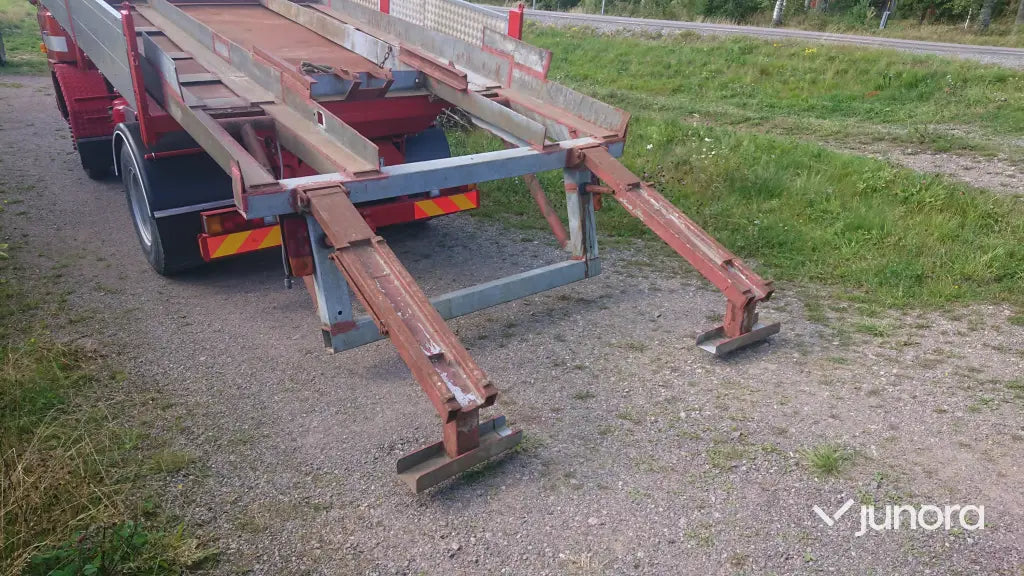 Lastramp för grävmaskin