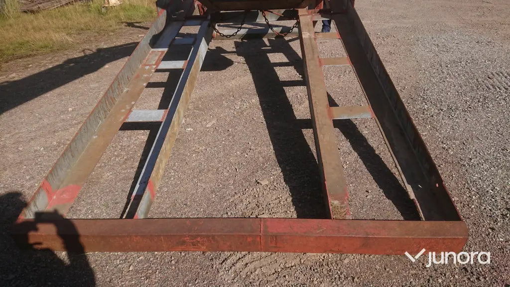Lastramp för grävmaskin