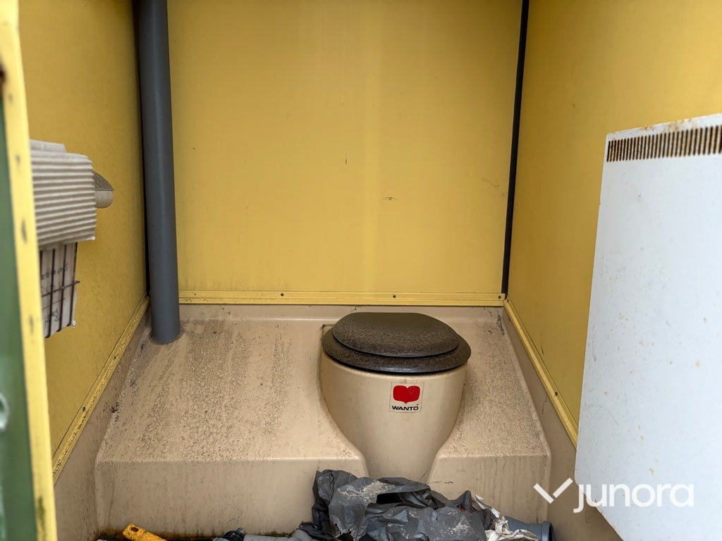 Byggtoalett – Wanto toalettsystem med elvärme