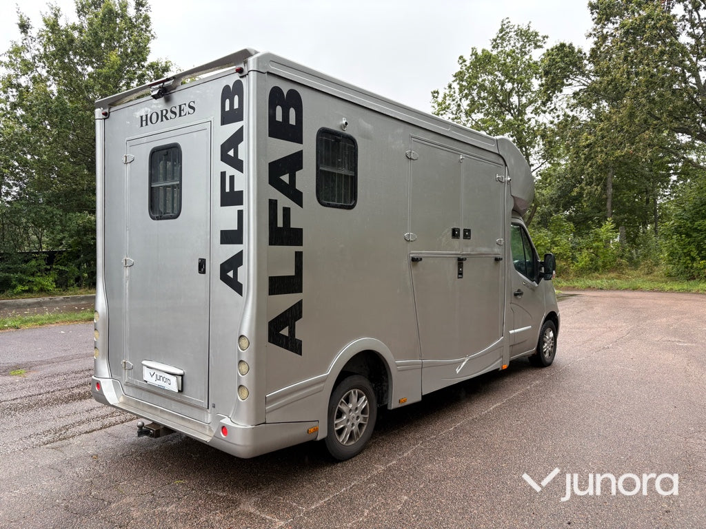 Hästlastbil – ALFAB Renault Master -13