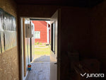 Isolerad 20-fots container med kylrum och förvaringsutrymme